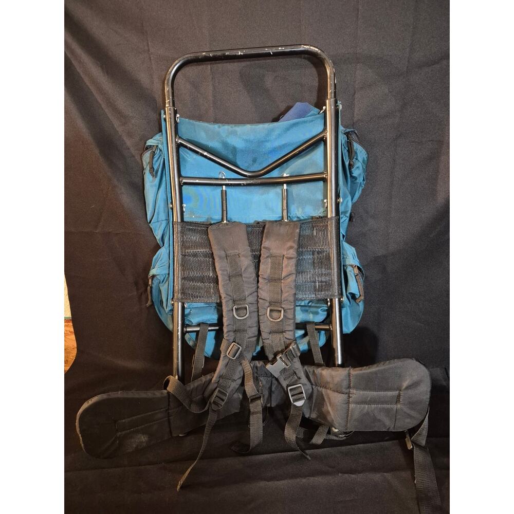 Kelty Ridgeway Blue External Frame Adjustable Bac… - image 7